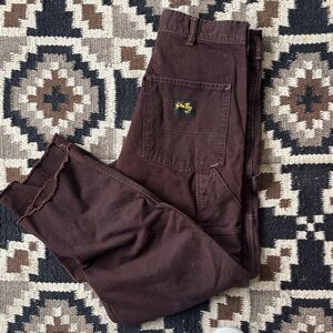 Stan Ray Men's Dark Brown Cargo Pants